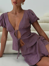 Wilhelmina Blouse Top Mauve