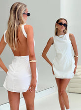 Swoon Mini Dress White