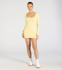 Remarkable Allure Long Sleeve Mini Dress