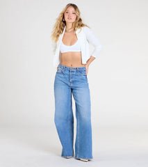 Layered Poise Long Sleeve Crepe Bolero