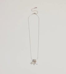 Unique Charm Multiple Pendant Necklace