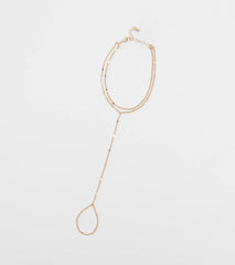 Decadent Beauty Dainty Hand Chain Bracelet