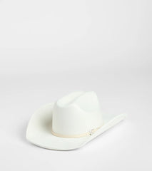 Countryside Chic Buckle Strap Cowboy Hat