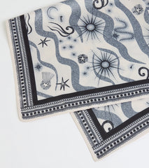 In The Stars Celestial Satin Scarf