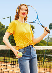 A Twist Of Fun Knit Top (Final Sale)