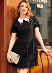Sweetheart Serenade Short Sleeve Dress