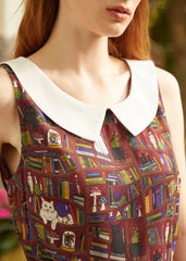 Far More Fetching Collared Sleeveless Top (Final Sale)