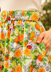 Twirl-Worthy Charm Midi Skirt