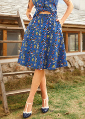 Sailor Flare Skirt