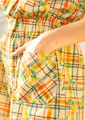 Buttoned Up & Out Romper
