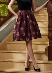 More Than Charming Brocade Skirt