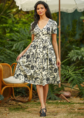 Plot Twist Fit & Flare Dress