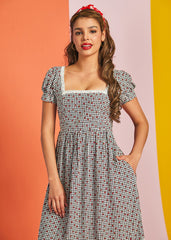 Countryside Charm Midi Dress