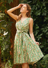 Instant Energy Faux Wrap Dress