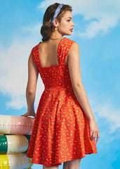 Synchronized Sweetheart Dress