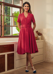 Rustic Elegance Casual Dress