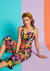 A Playful Bouquet Jumpsuit