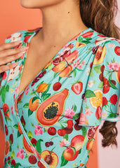 Vintage Vogue Mini Cape Dress