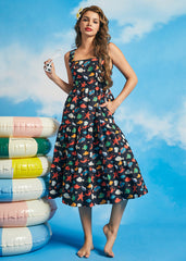 Summer Stroll Fit & Flare Dress