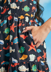 Summer Stroll Fit & Flare Dress