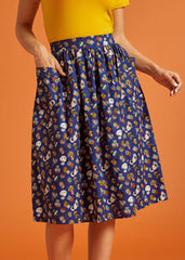 ModCloth x Tamara Arcilla | The Songs of the Sea Midi Skirt