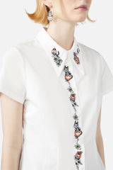 Butternut Embroidered Blouse