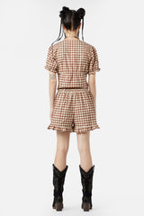 Saloon Gingham Shorts