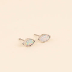 October Birthstone Stud Earrings