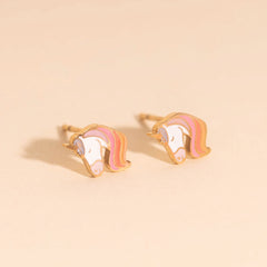 Little Unicorn Stud Earrings