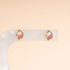Little Unicorn Stud Earrings