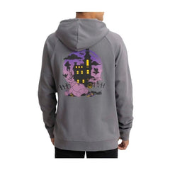 Gengar Haunted House Pokémon Halloween Zip-Up Hoodie - Adult