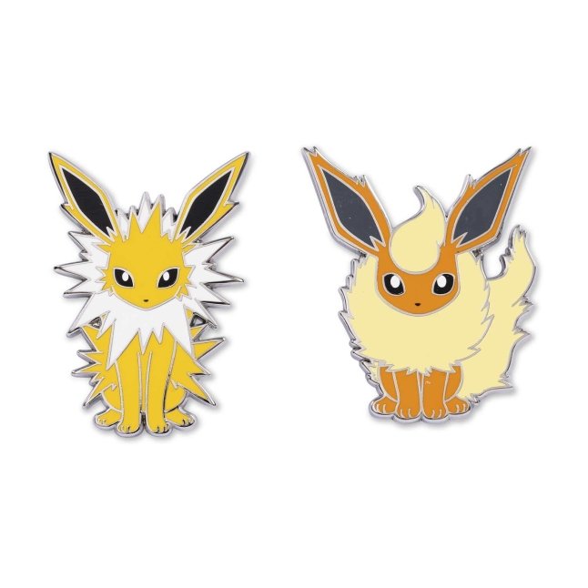 Jolteon & Flareon Pokémon Pins (2-Pack)