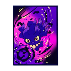 Misdreavus Midnight Shadows Blacklight Poster