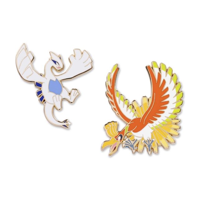 Lugia & Ho-Oh Pokémon Pins (2-Pack)