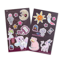 Elemental Ateliers: Psychic Types Sticker Sheets (2-Pack)