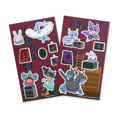 Elemental Ateliers: Dragon Types Sticker Sheets (2-Pack)