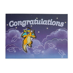 Pokémon Graduation: Pikachu & Dragonite Pin & Greeting Card