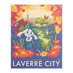 Kalos Explore Pokémon Poster
