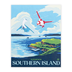 Hoenn Explore Pokémon Poster