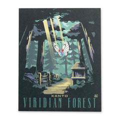 Kanto Explore Pokémon Poster