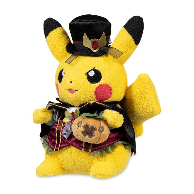 Pikachu Halloween Ghost Chateau Poké Plush - 9 ½ In.