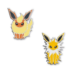 Jolteon & Flareon Pokémon Pins (2-Pack)