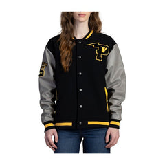 Pikachu Yellow Baseball Varsity Jacket - Adult