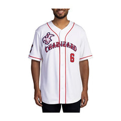 Charizard Red Baseball Jersey - Adult