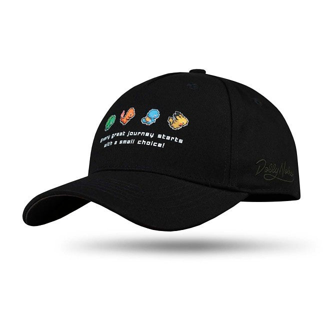 Pokémon × Dolly Noire: Pixel Kanto First Partner Pokémon Dad Hat (One Size-Adult)