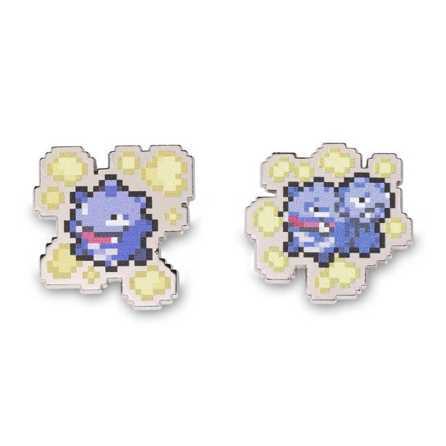 Koffing & Weezing Pokémon Pixel Pins (2-Pack)