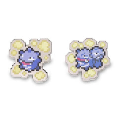 Koffing & Weezing Pokémon Pixel Pins (2-Pack)