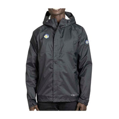 Outdoors with Pokémon Apollo Black Rain Jacket by Outdoor Research - Men