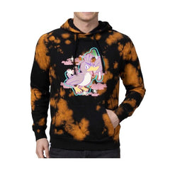 Farfetch'd Pokémon Take Flight Brown & Tan Tie-Dye Pullover Hoodie - Adult