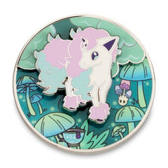 Galarian Ponyta Forest Path Pokémon Spinning Scenes Pin